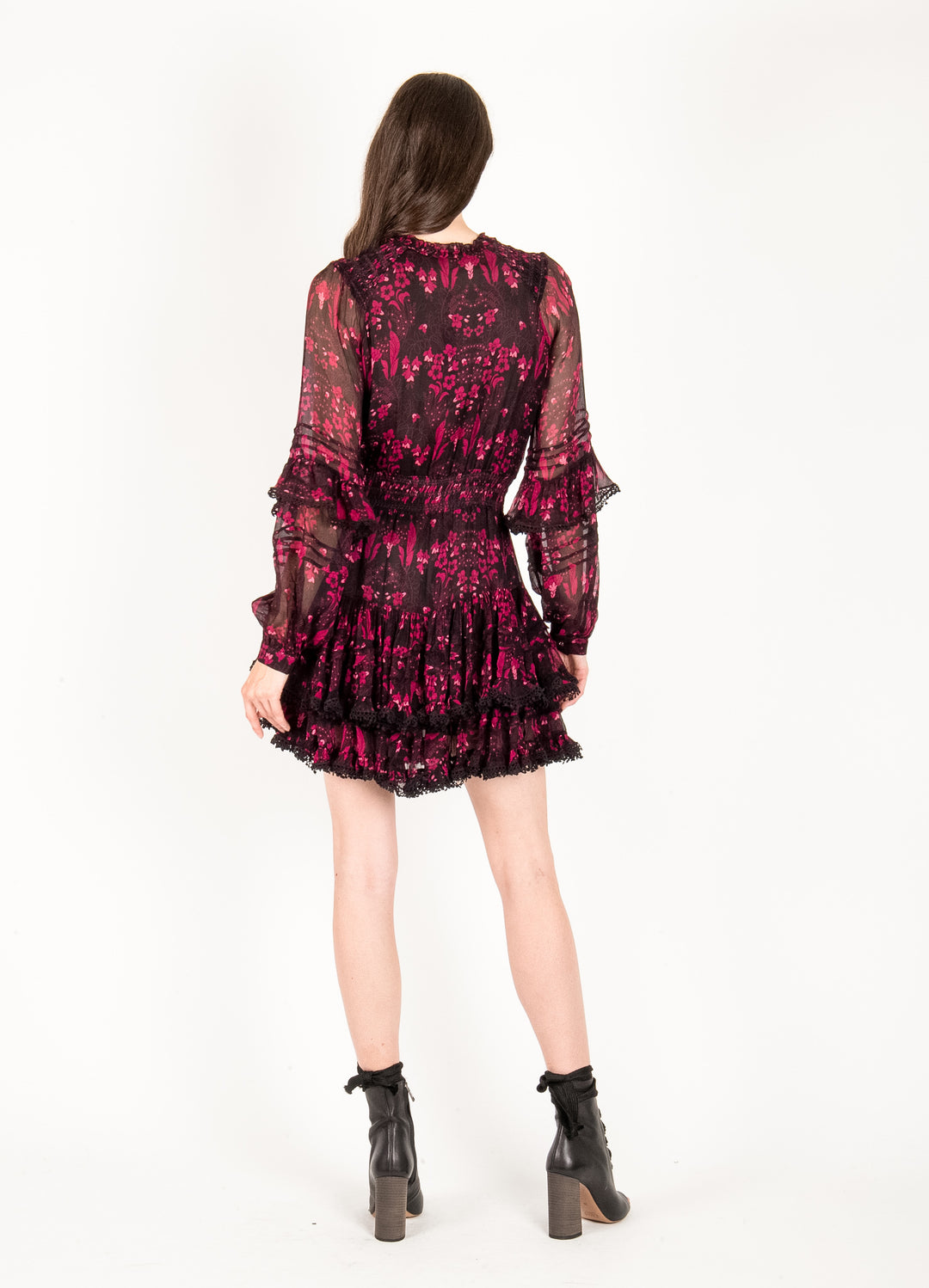 Ezra Dress - Viscose Crinkle Chiffon