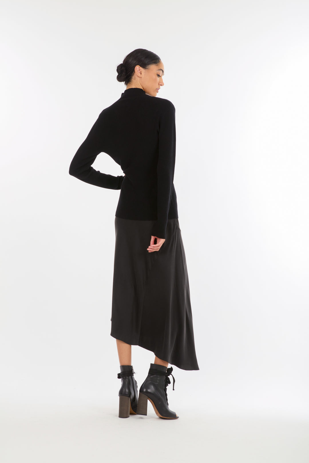 Shay Skirt - 100% Organic Sand-Washed Silk