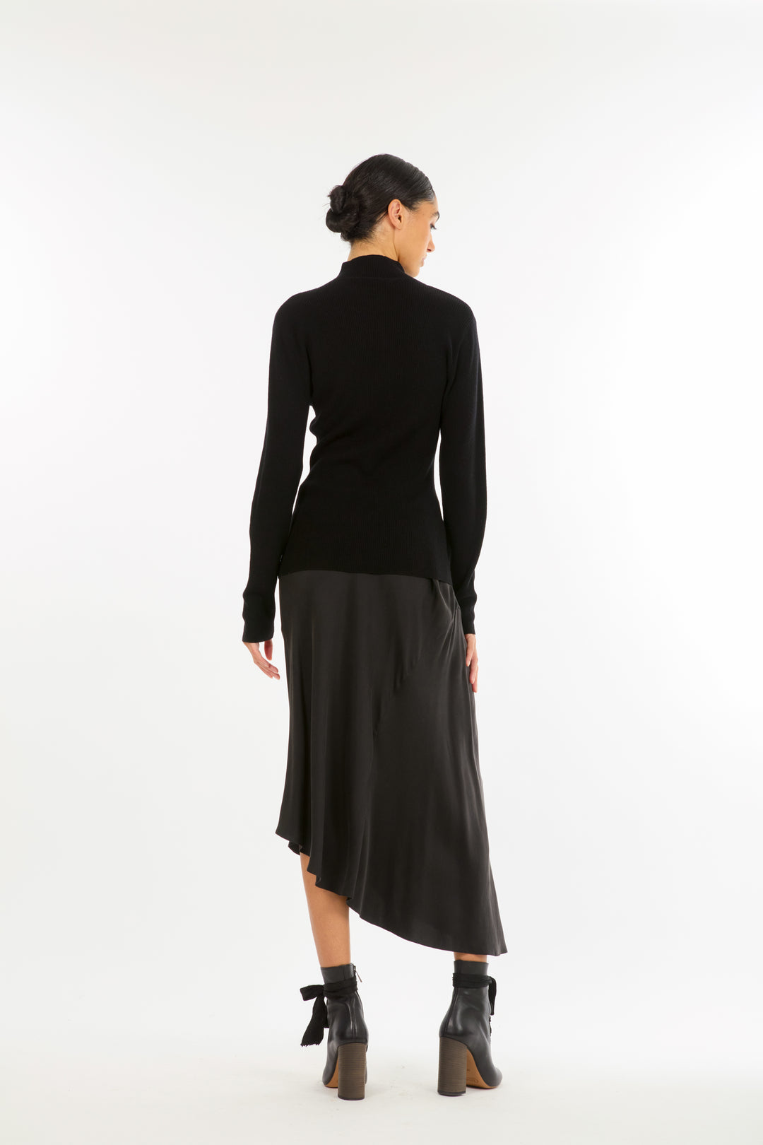 Shay Skirt - 100% Organic Sand-Washed Silk