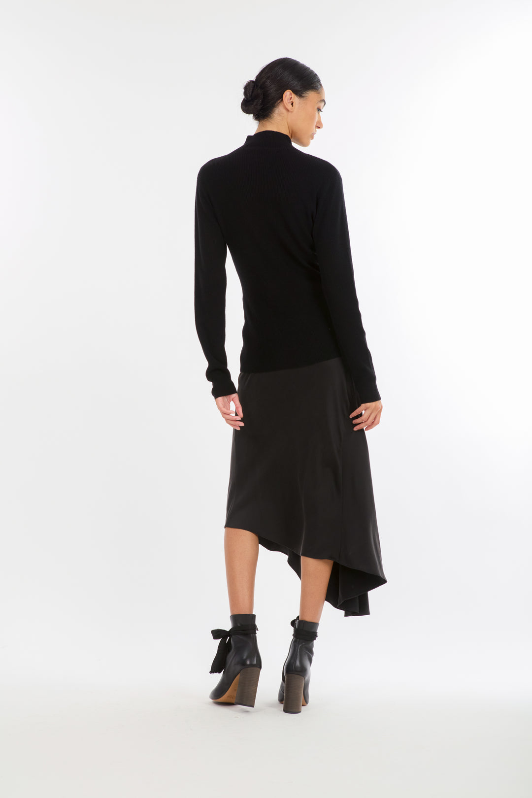 Shay Skirt - 100% Organic Sand-Washed Silk