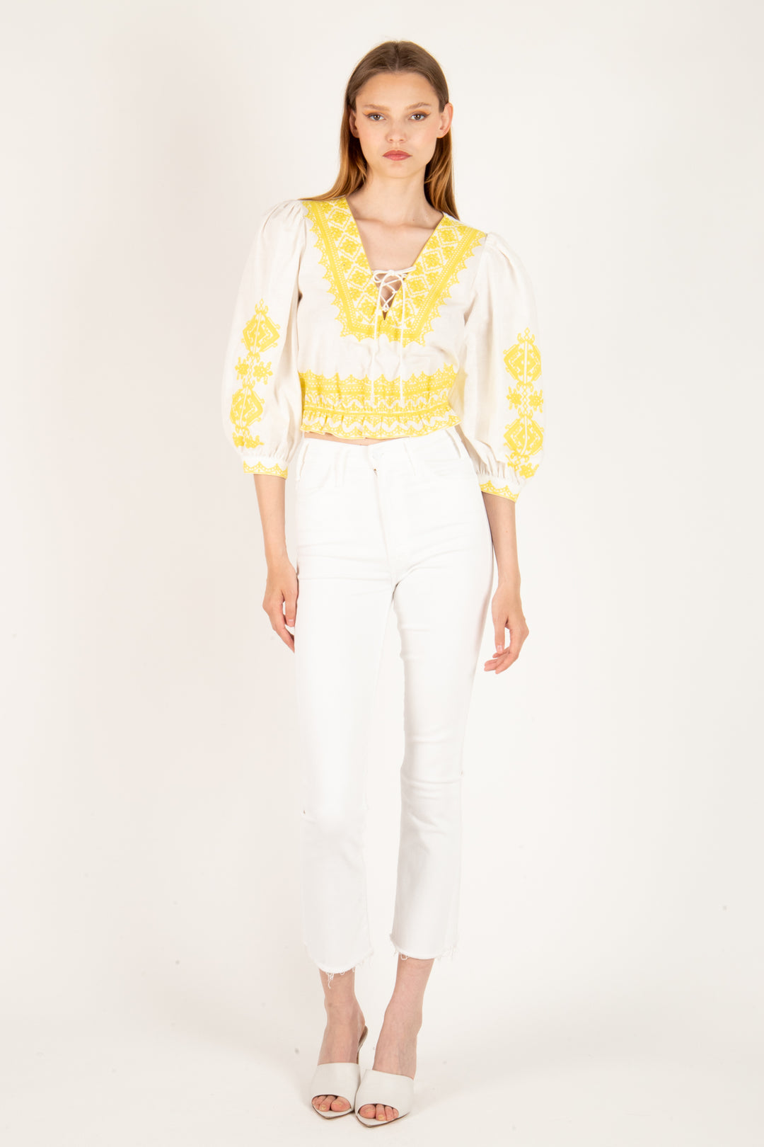 Gina Top - Organic Cotton Linen