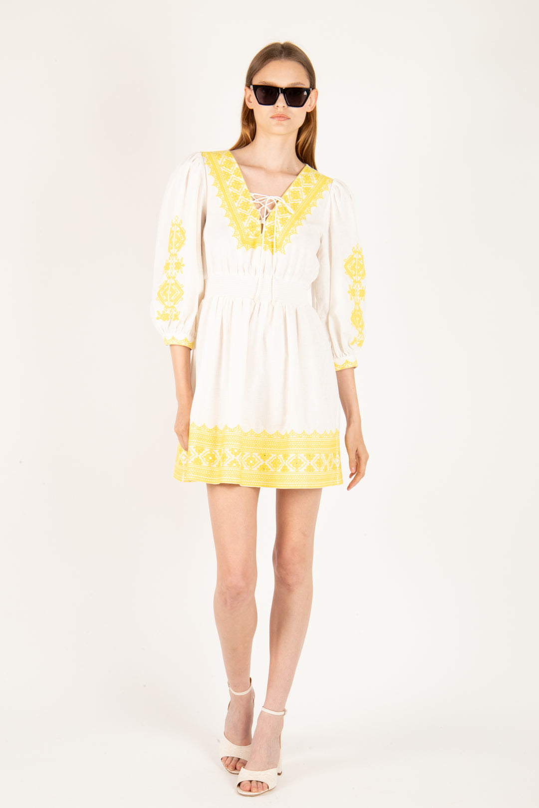 Gina Dress - Organic Cotton Linen