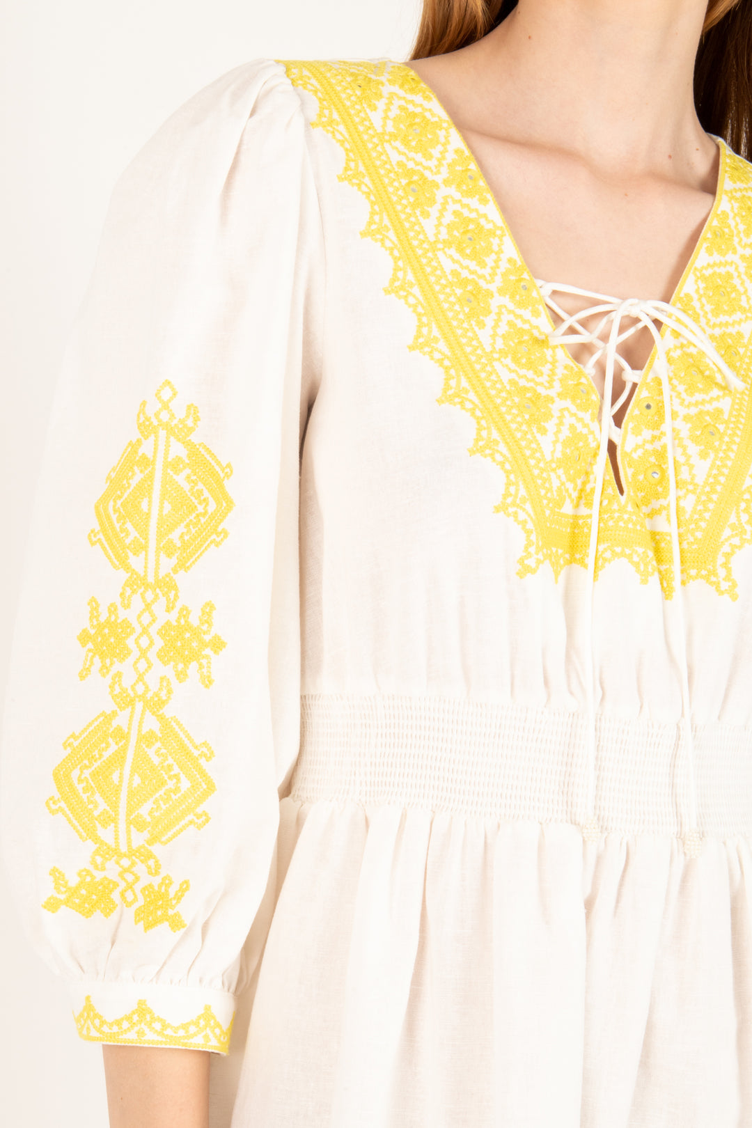 Gina Dress - Organic Cotton Linen