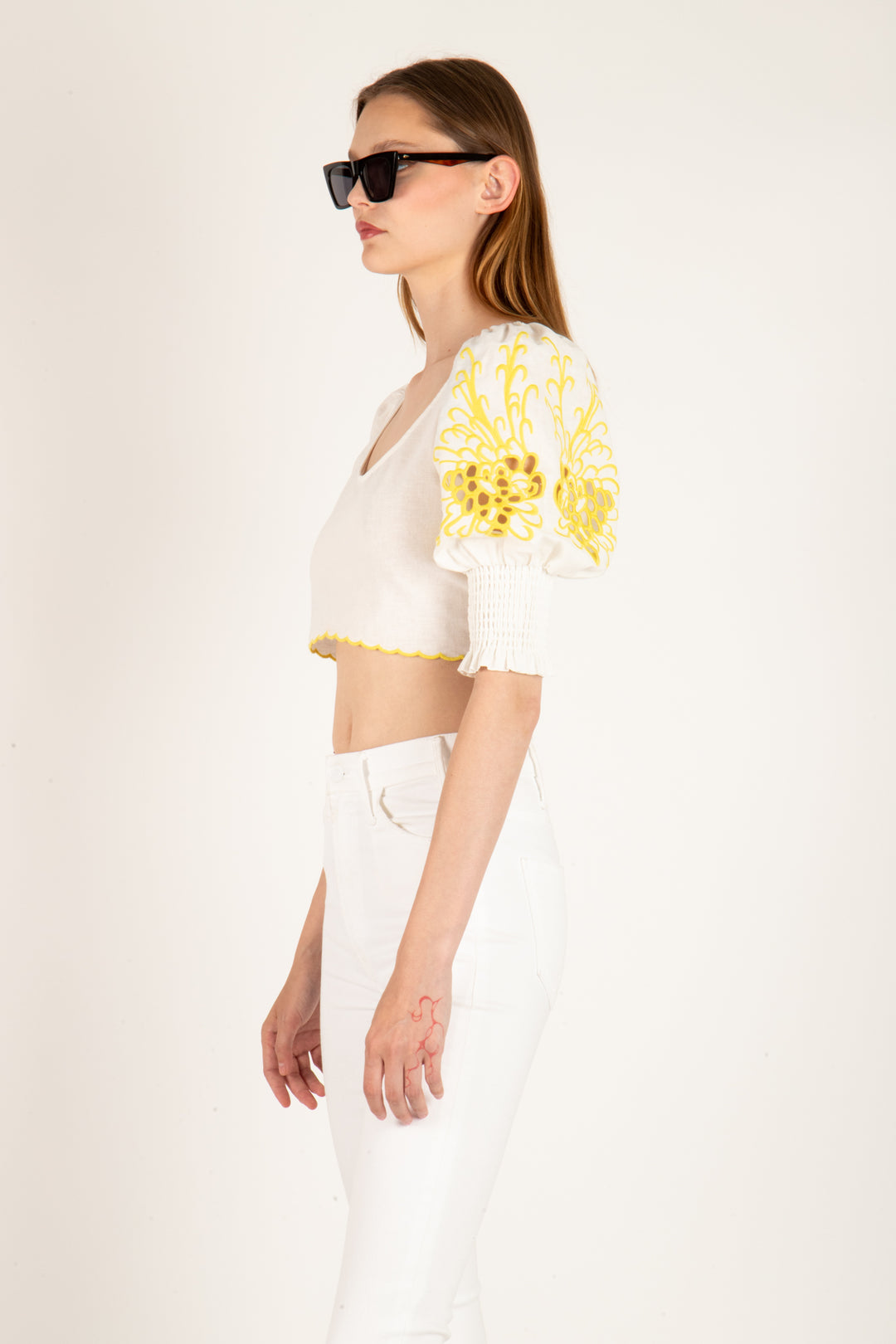 Ellis Top - Organic Cotton Linen