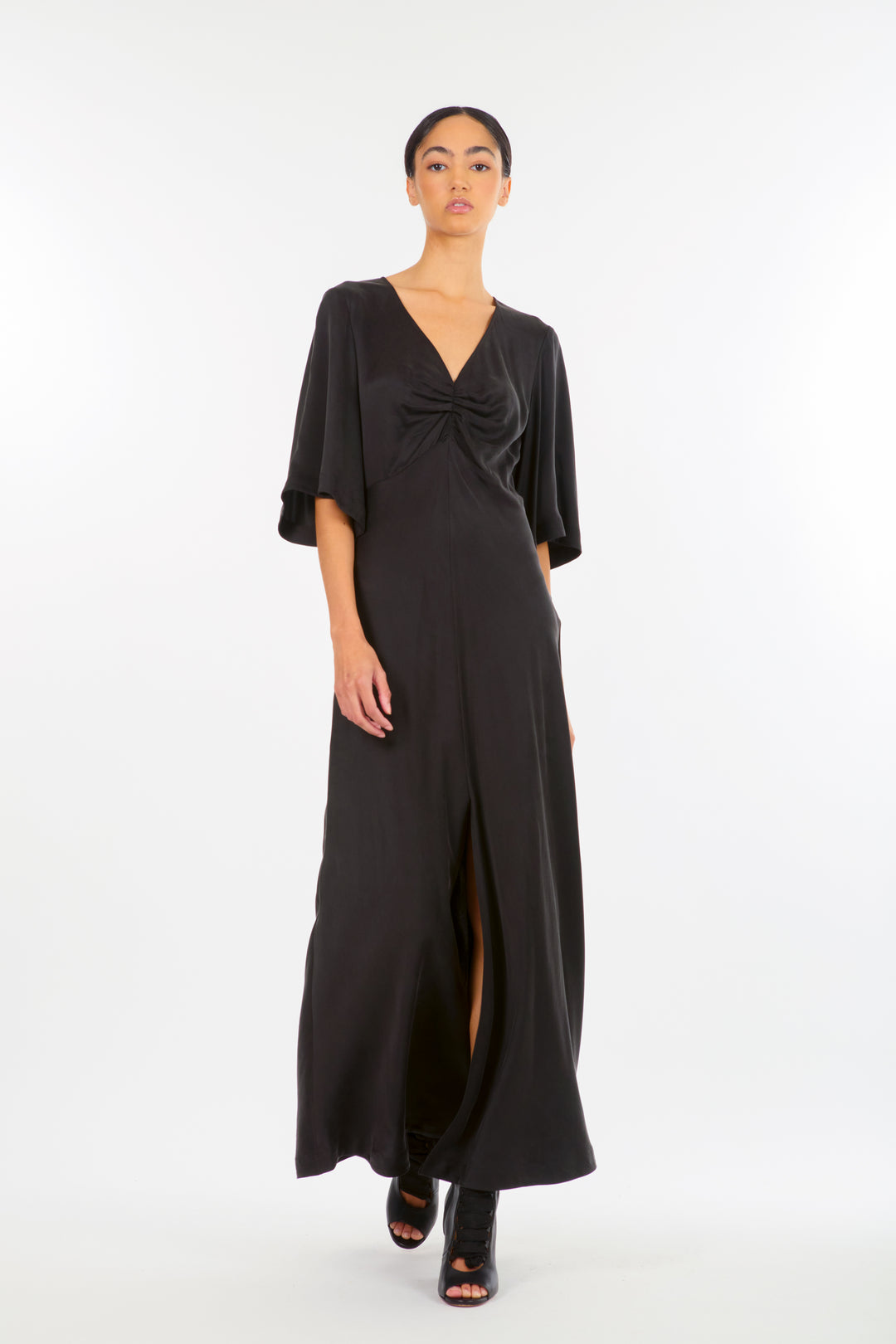Tatianna Dress - 100% Organic Sand-Washed Silk