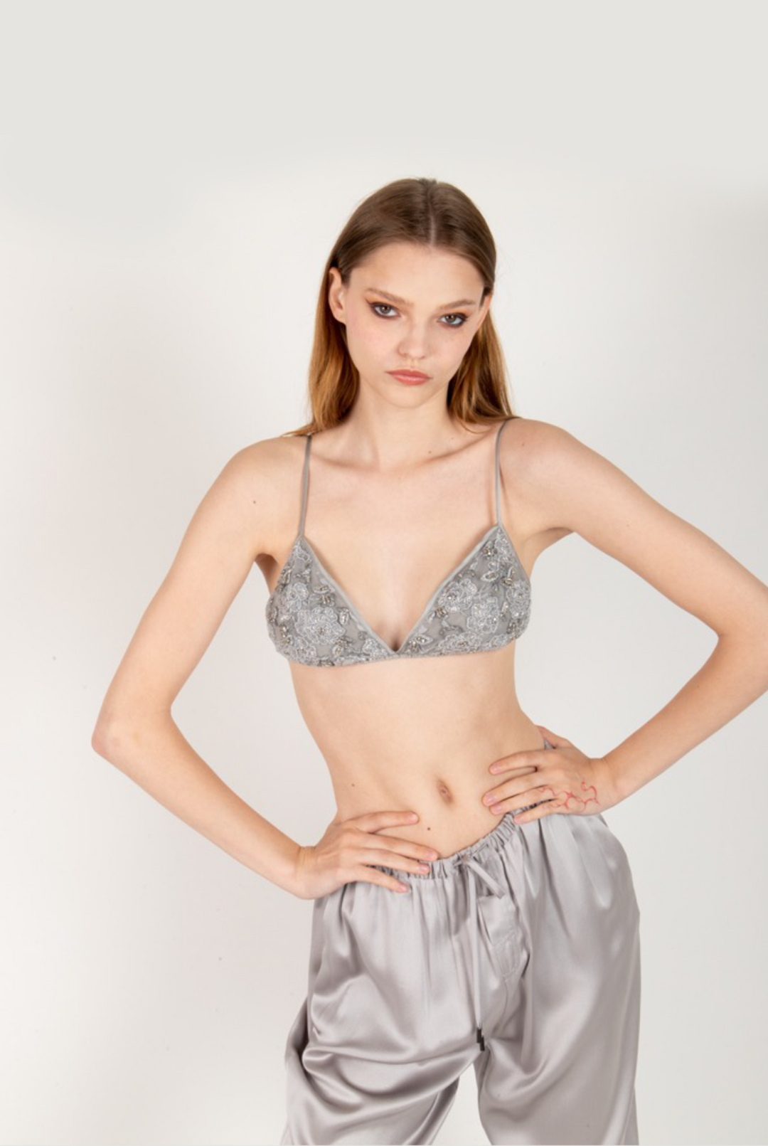 Vera Bra Top - 100% Silk