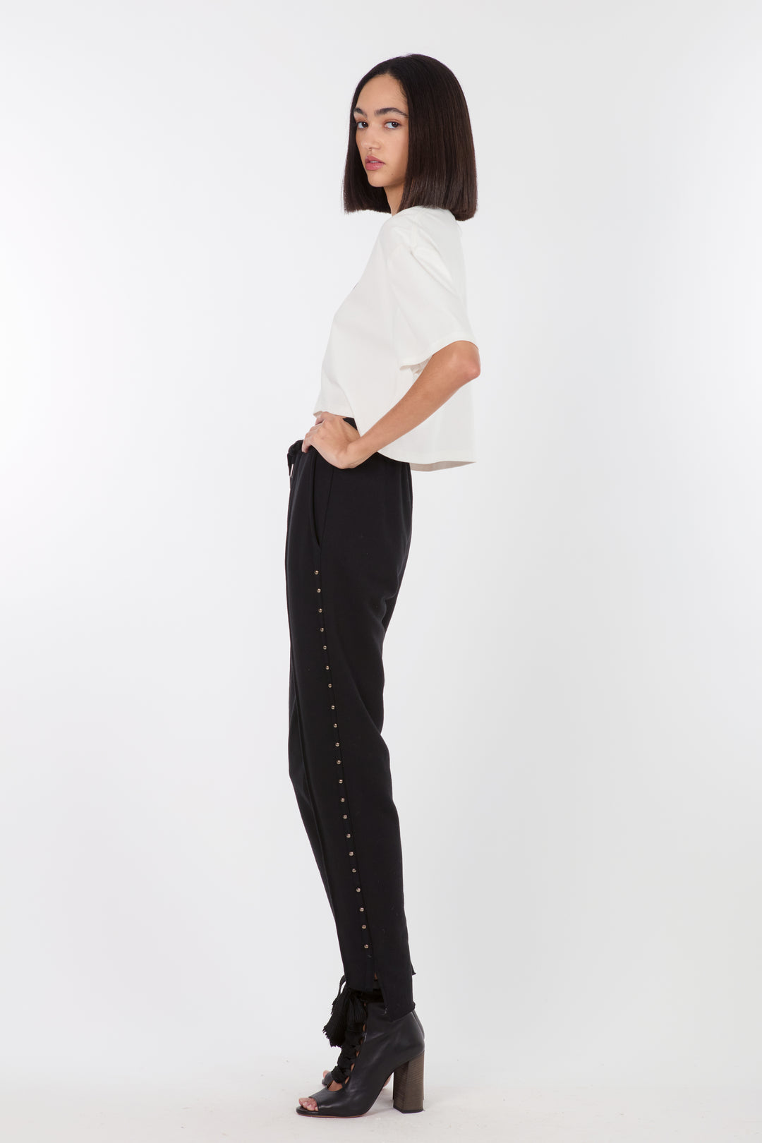 Sadye Sweatpants with Studs - 100% Organic Cotton