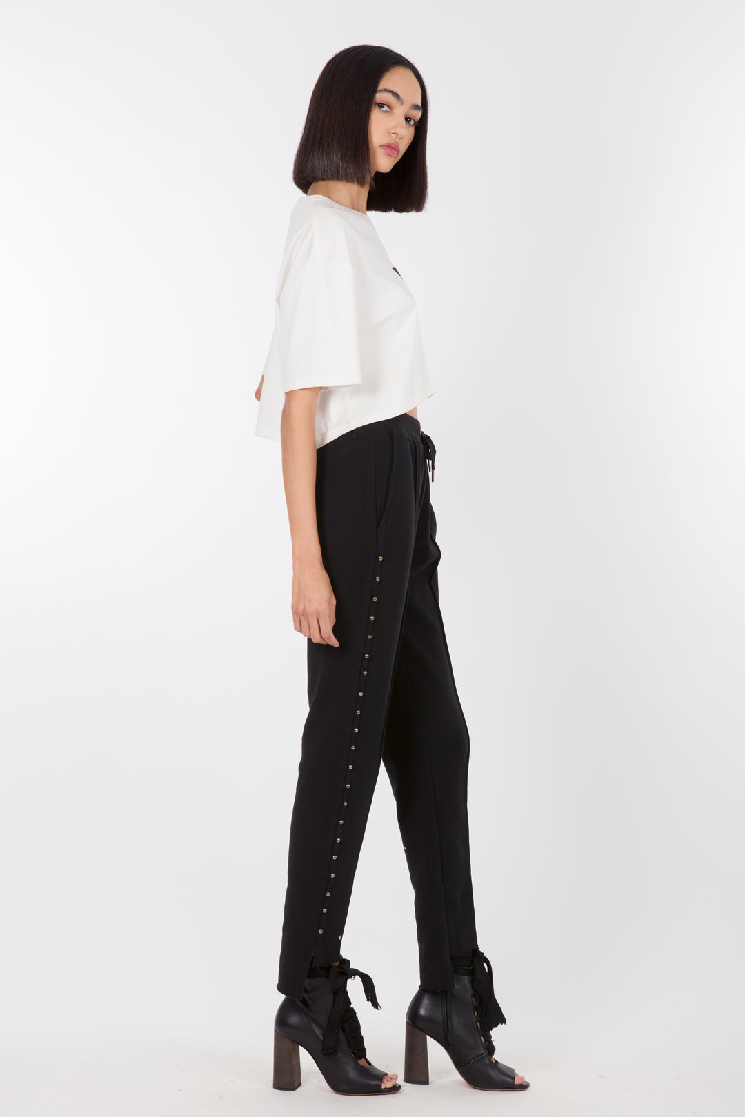 Sadye Sweatpants with Studs - 100% Organic Cotton