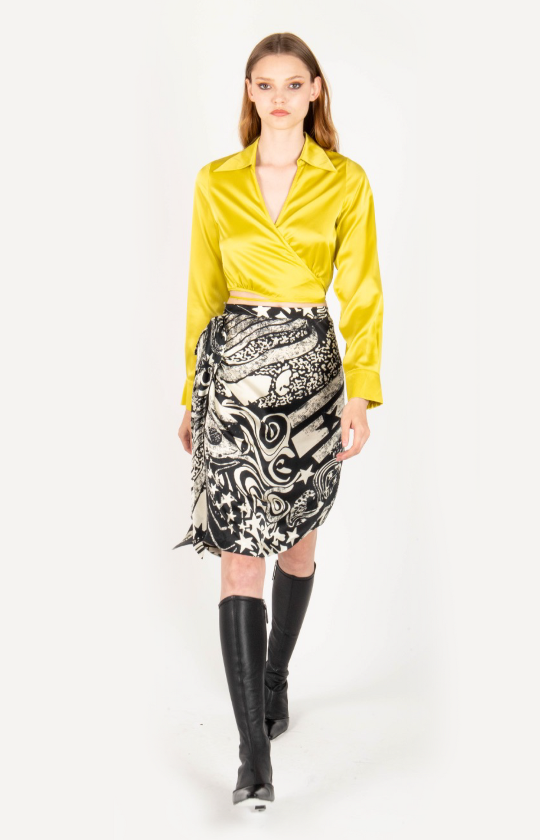 Joni Skirt - 100% Silk