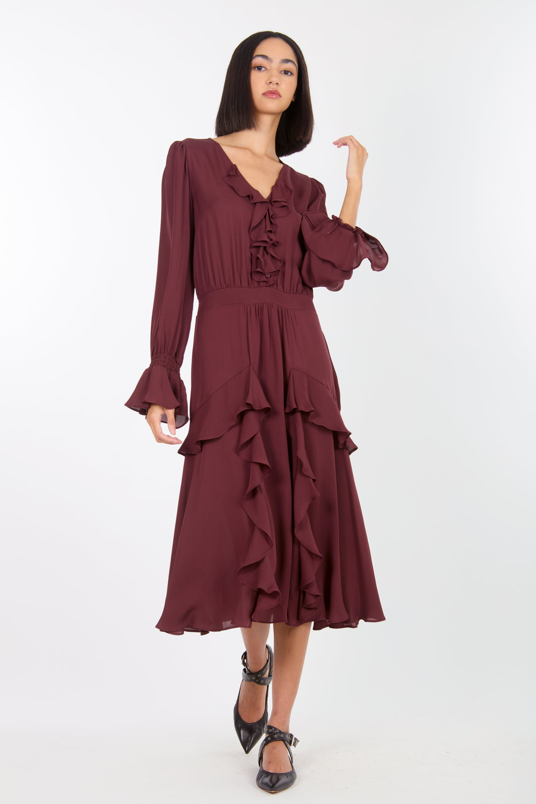 Warby Dress - Silk Double Georgette