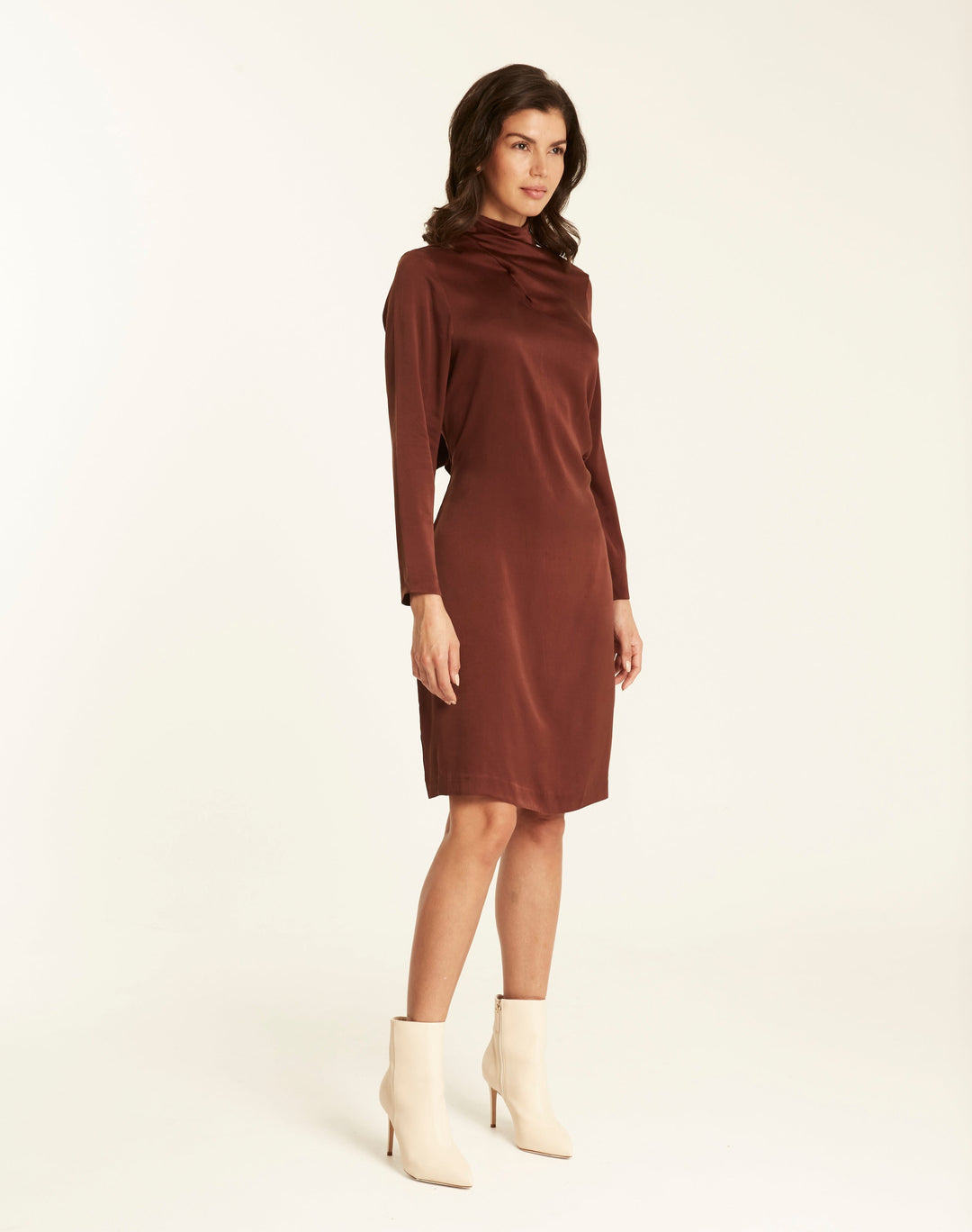 Coretta Dress - Chocolate