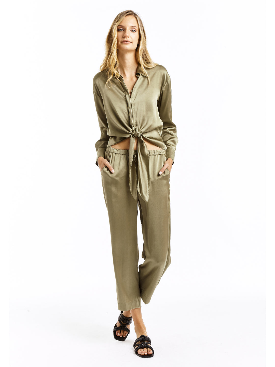 Gem Top - Sage Green