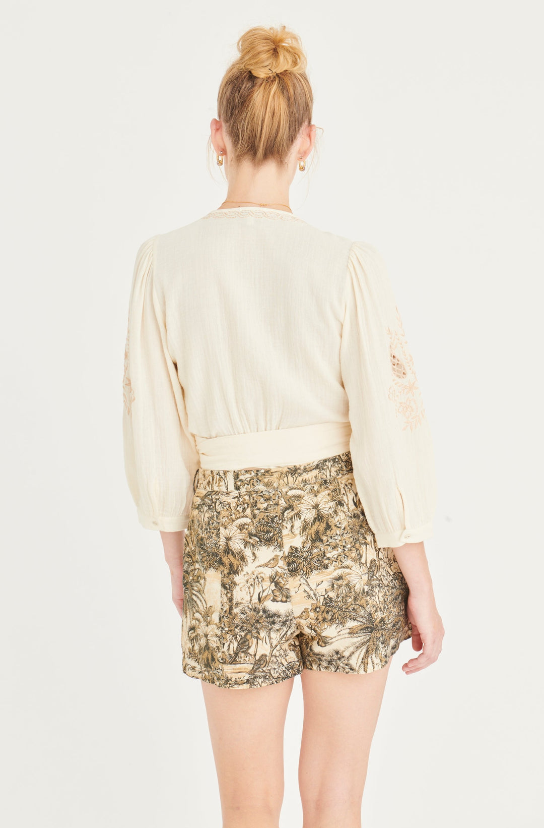 Amie Wrap Top - Organic Cotton