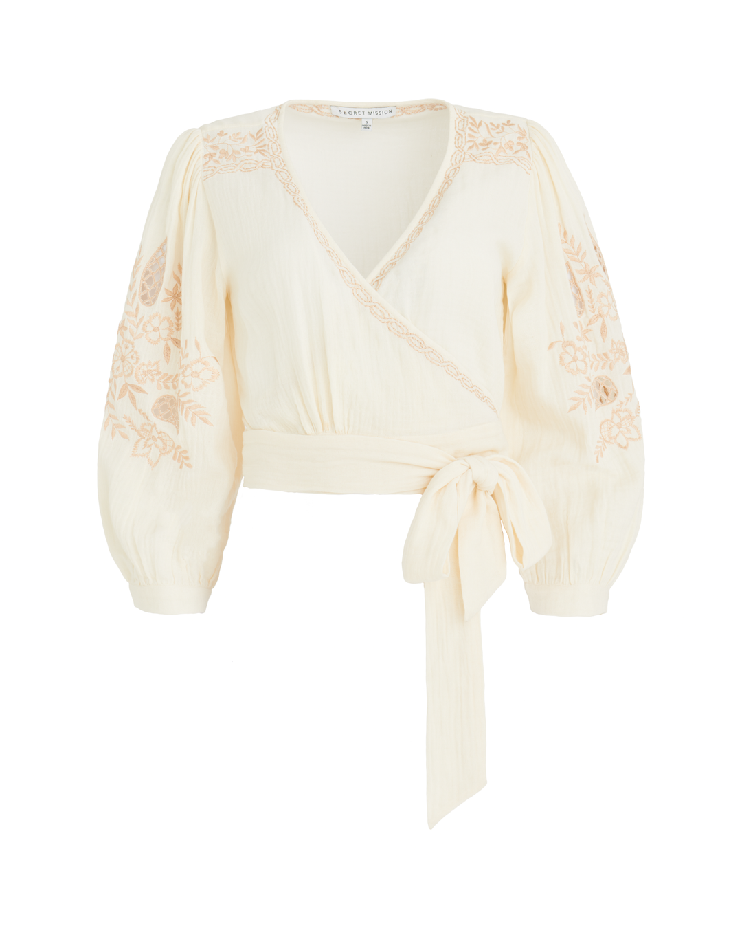Amie Wrap Top - Organic Cotton