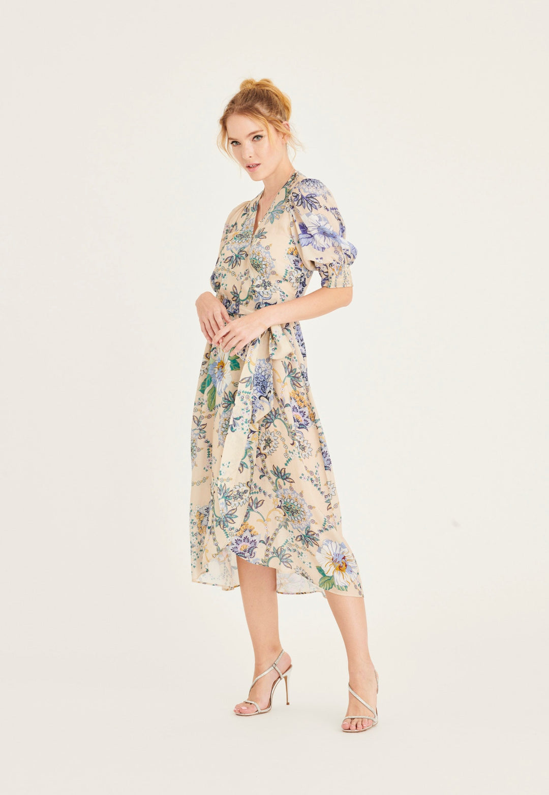 Moonshine Maxi Wrap Dress - Viscose