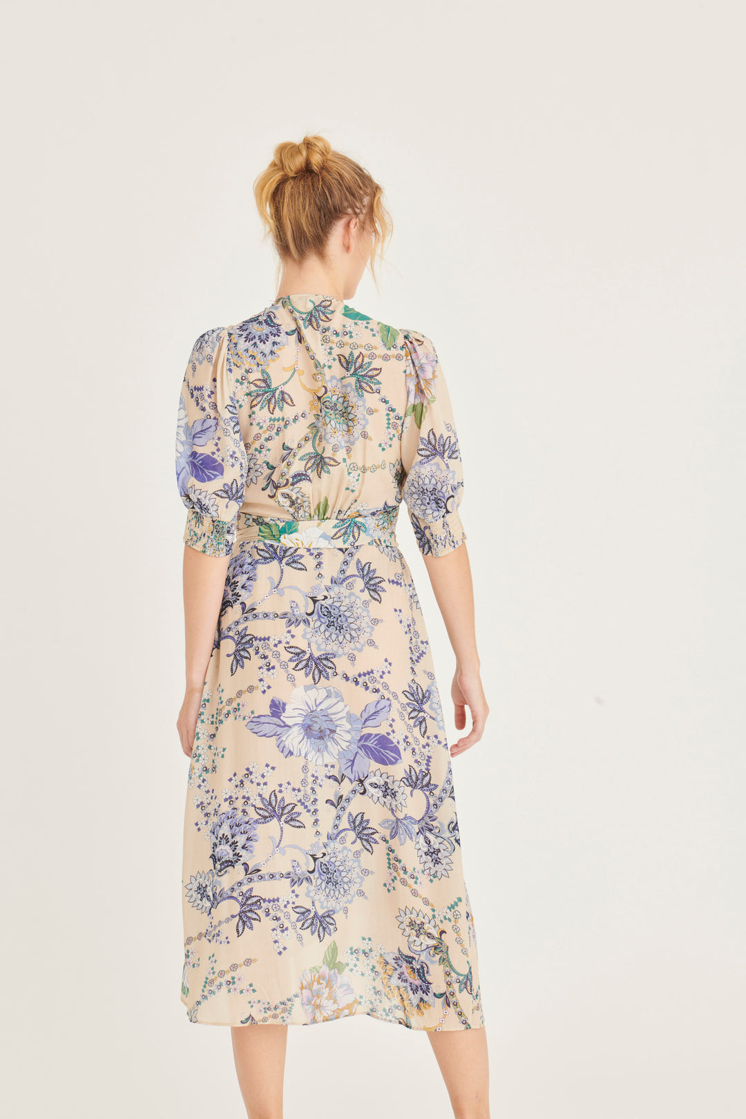 Moonshine Maxi Wrap Dress - Viscose
