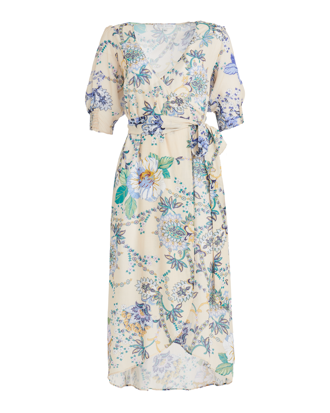 Moonshine Maxi Wrap Dress - Viscose