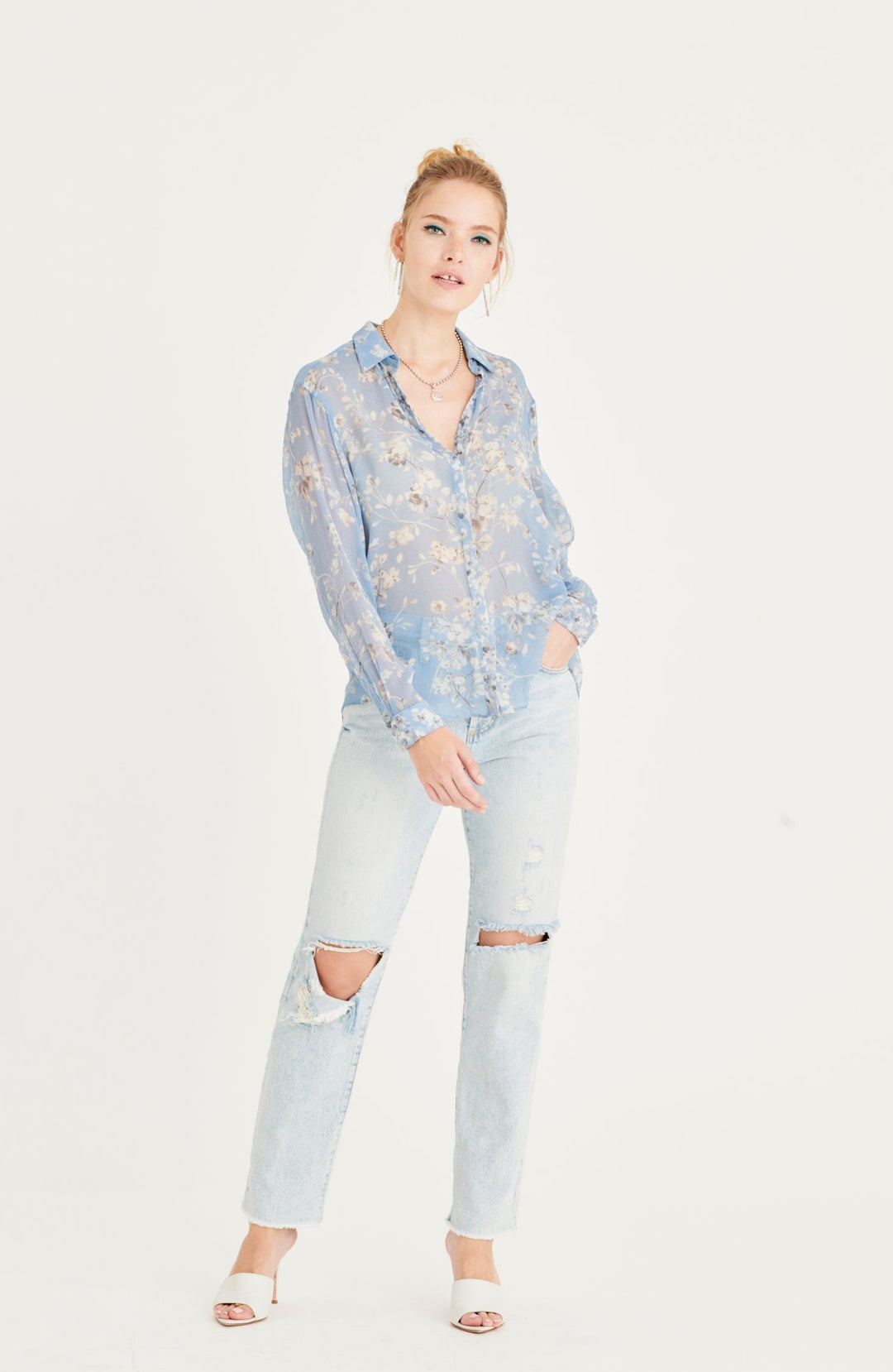 Dahlia Blouse - Viscose Chiffon