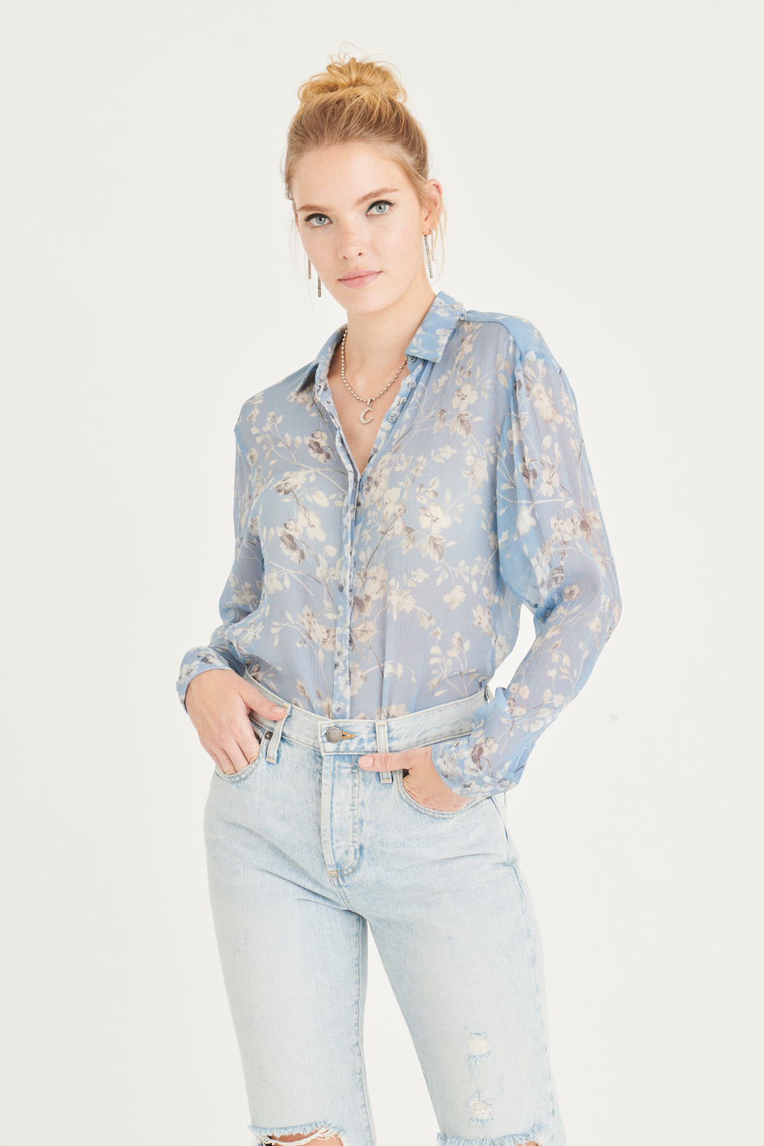 Dahlia Blouse - Viscose Chiffon