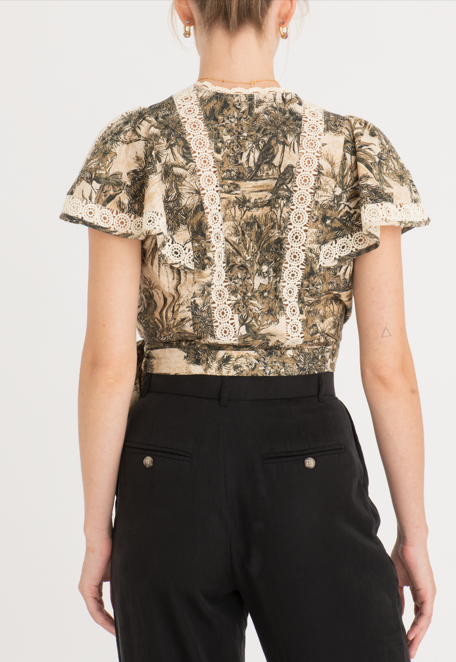 Marianne Top - Organic Cotton Linen
