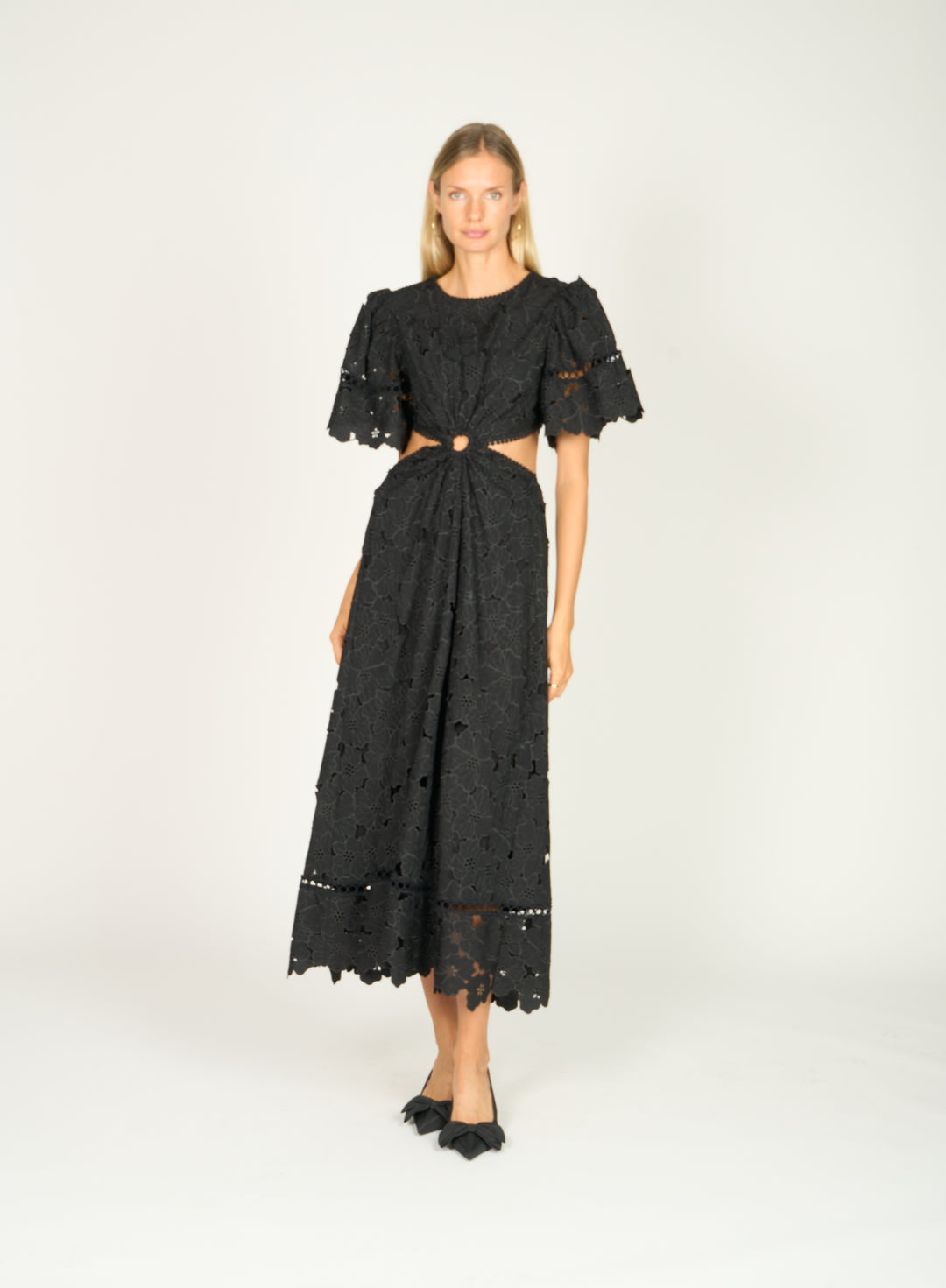 Jaylen Dress - Organic Cotton with Lace