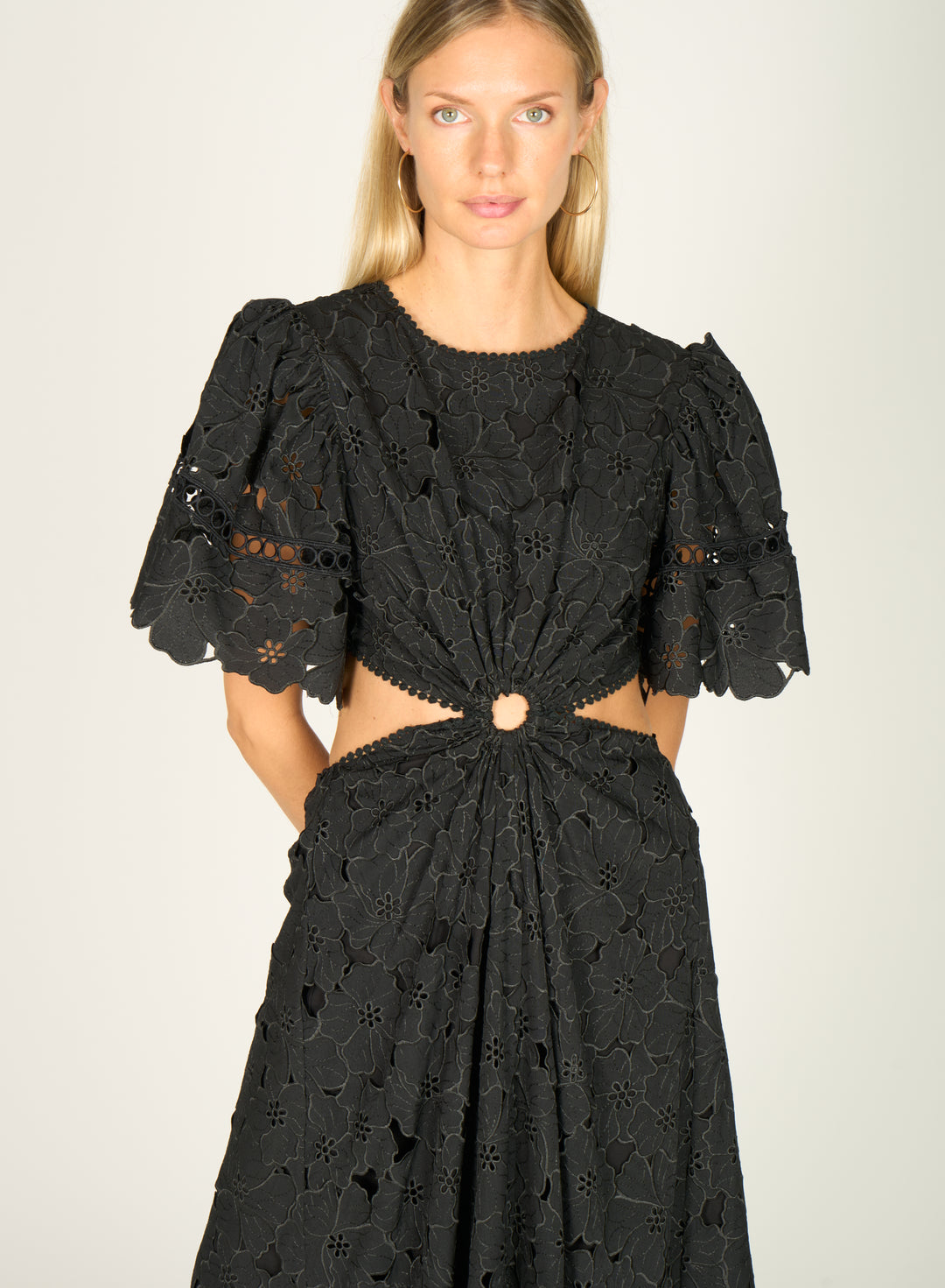 Jaylen Dress - Organic Cotton with Lace