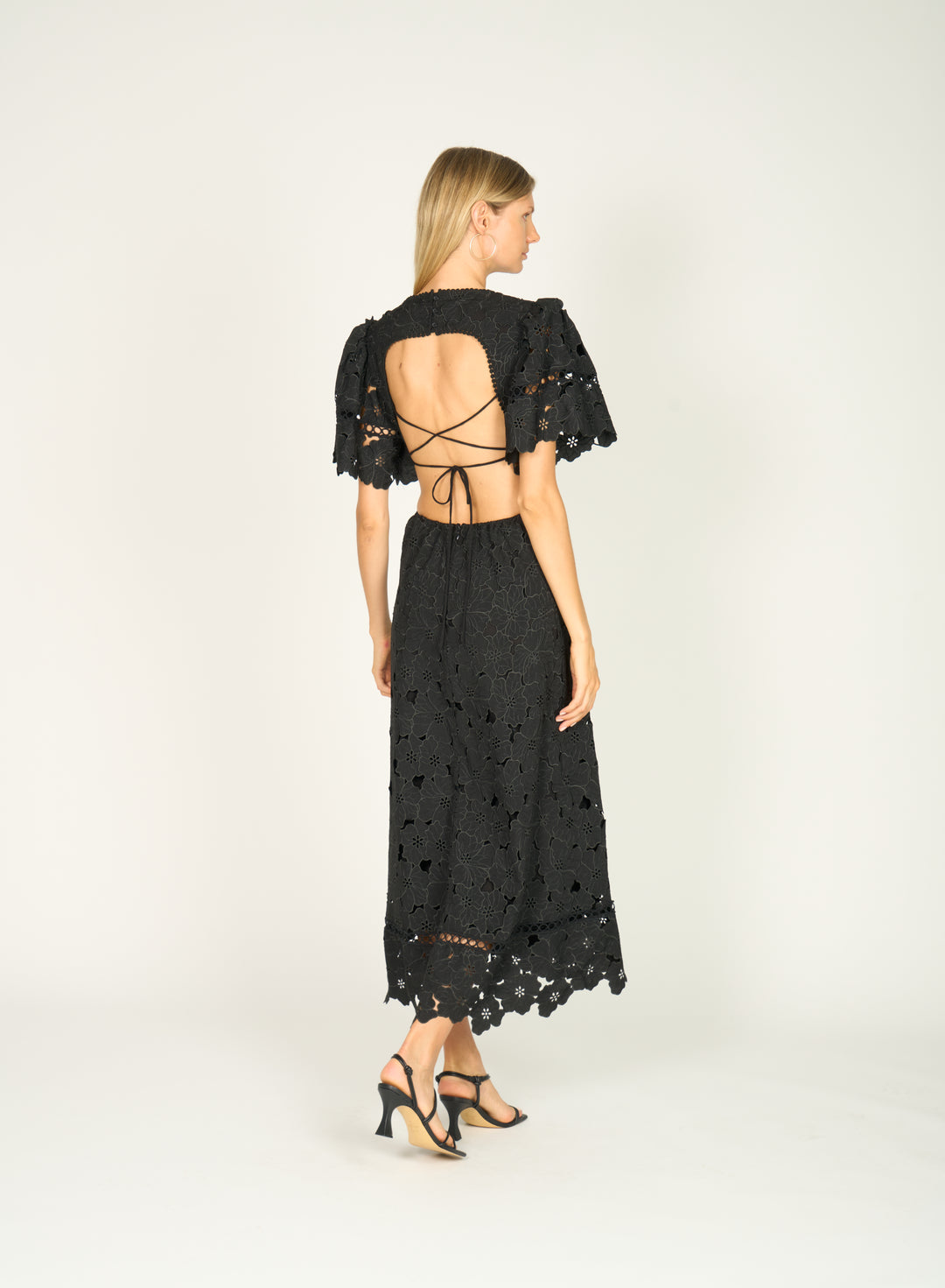 Jaylen Dress - Organic Cotton with Lace