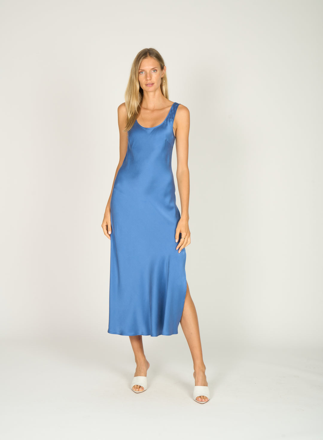 Phillipa Maxi Tank Dress - 100% Silk