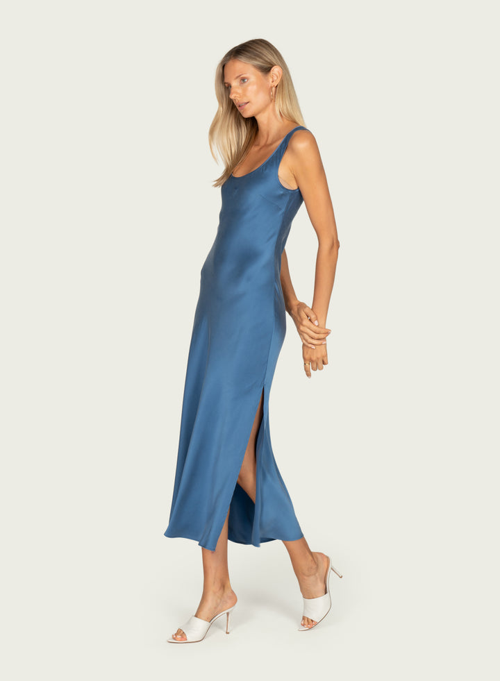 Phillipa Maxi Tank Dress - 100% Silk