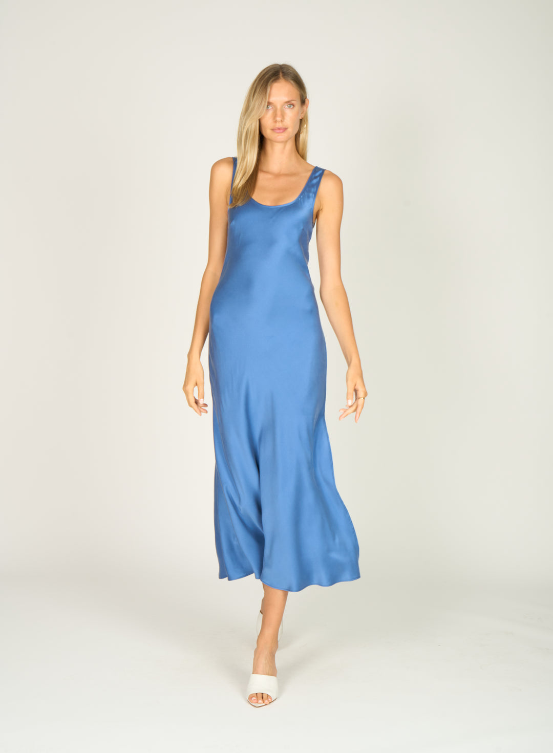 Phillipa Maxi Tank Dress - 100% Silk