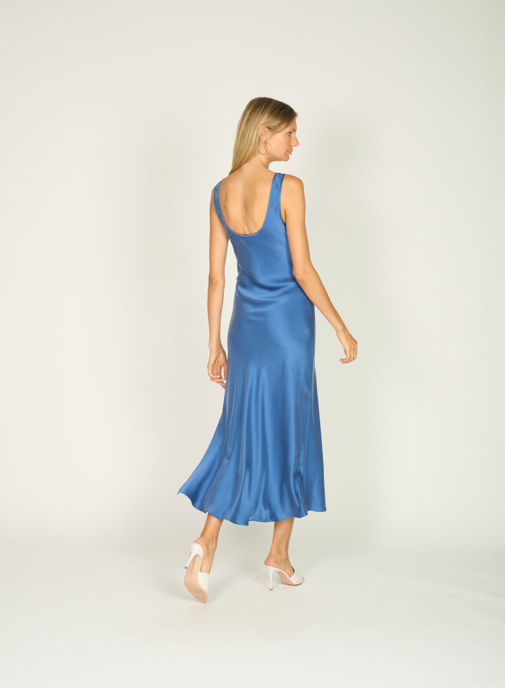 Phillipa Maxi Tank Dress - 100% Silk