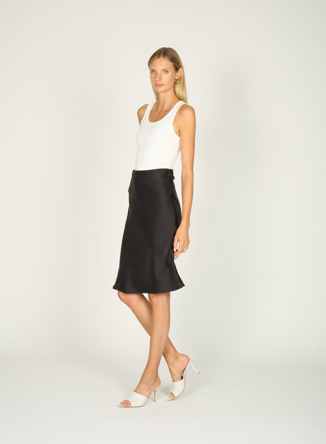 Lainey Midi Skirt - 100% Silk