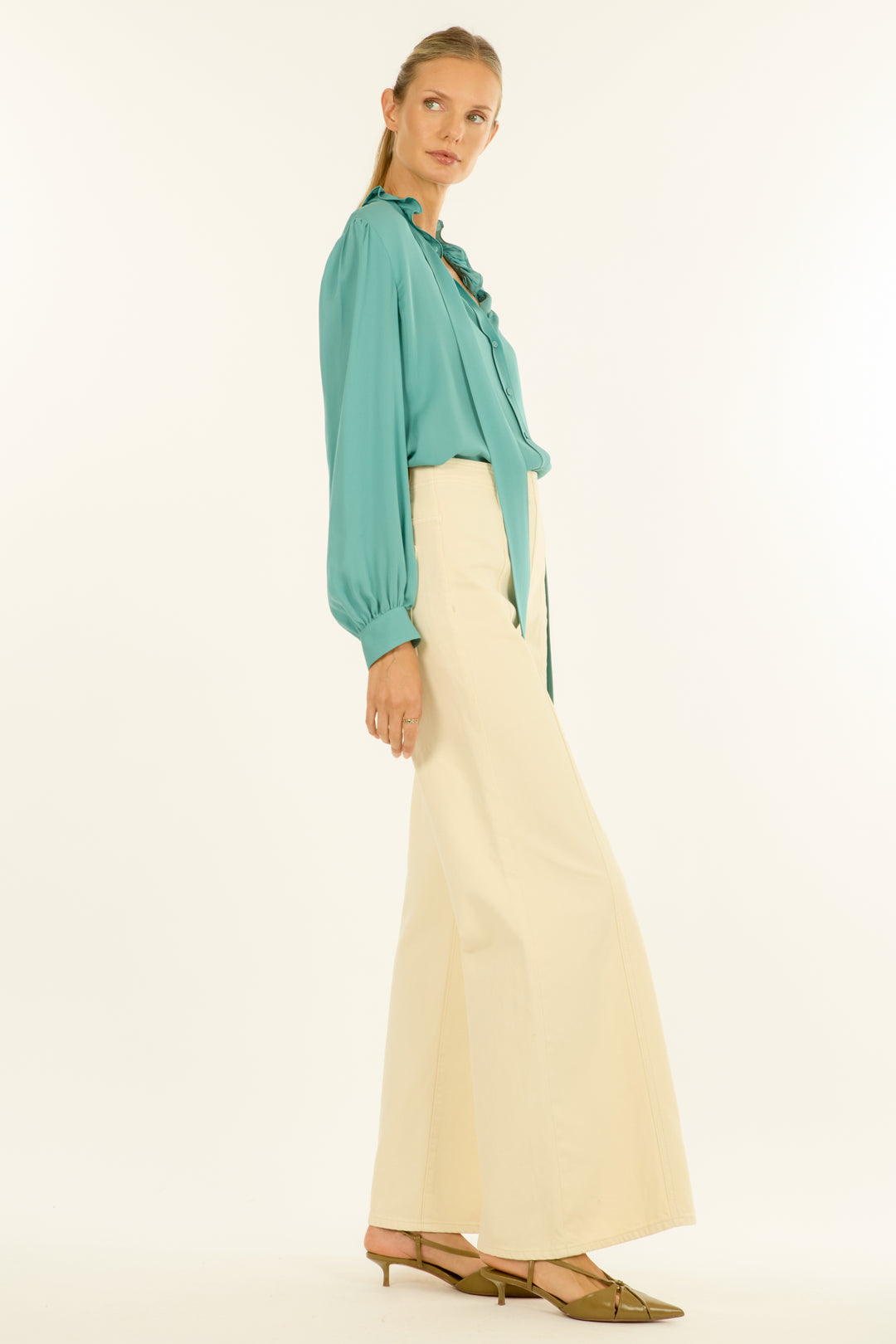 Maribelle Blouse - Silk Double Georgette