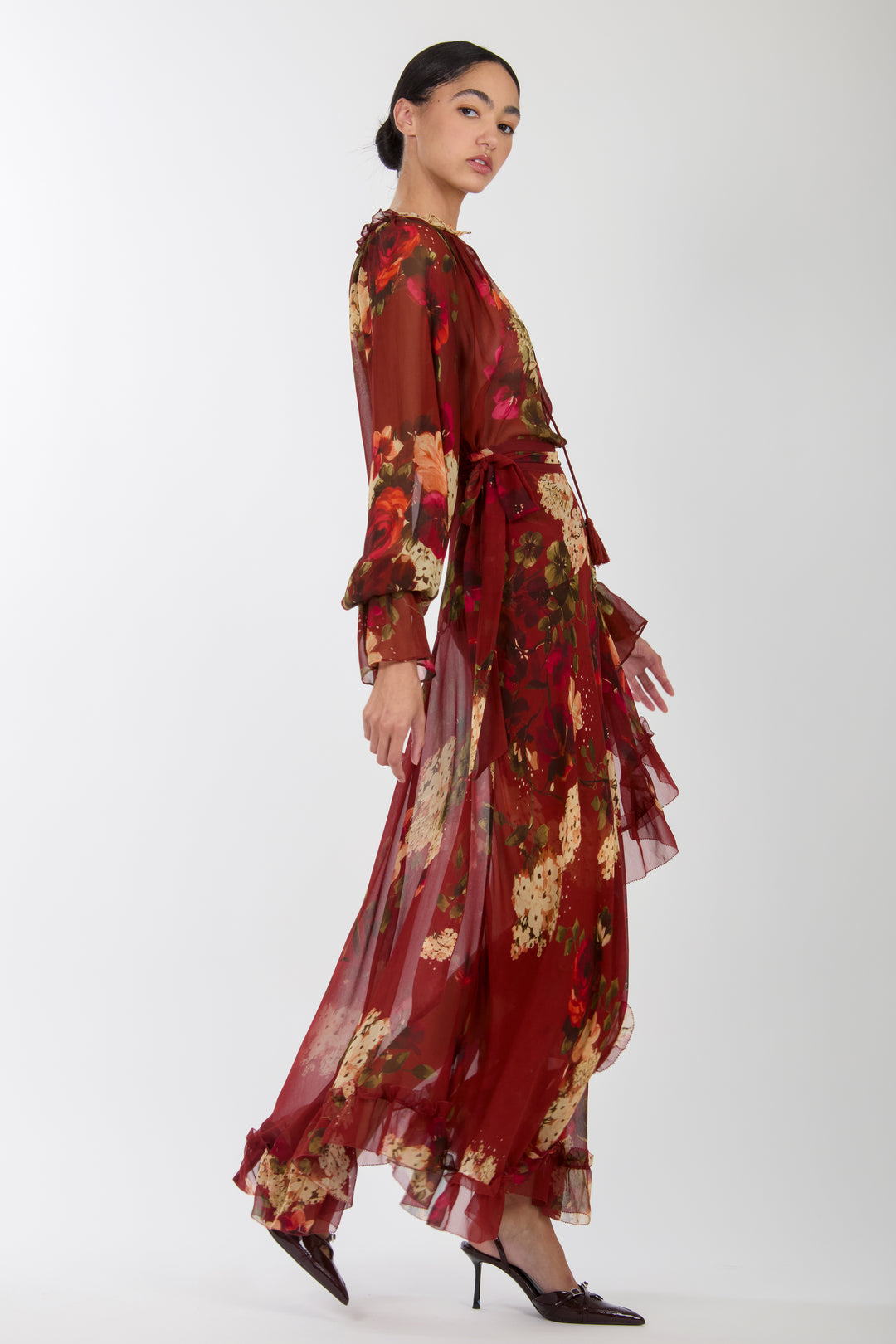 Murray Skirt - 100% Organic Silk Chiffon