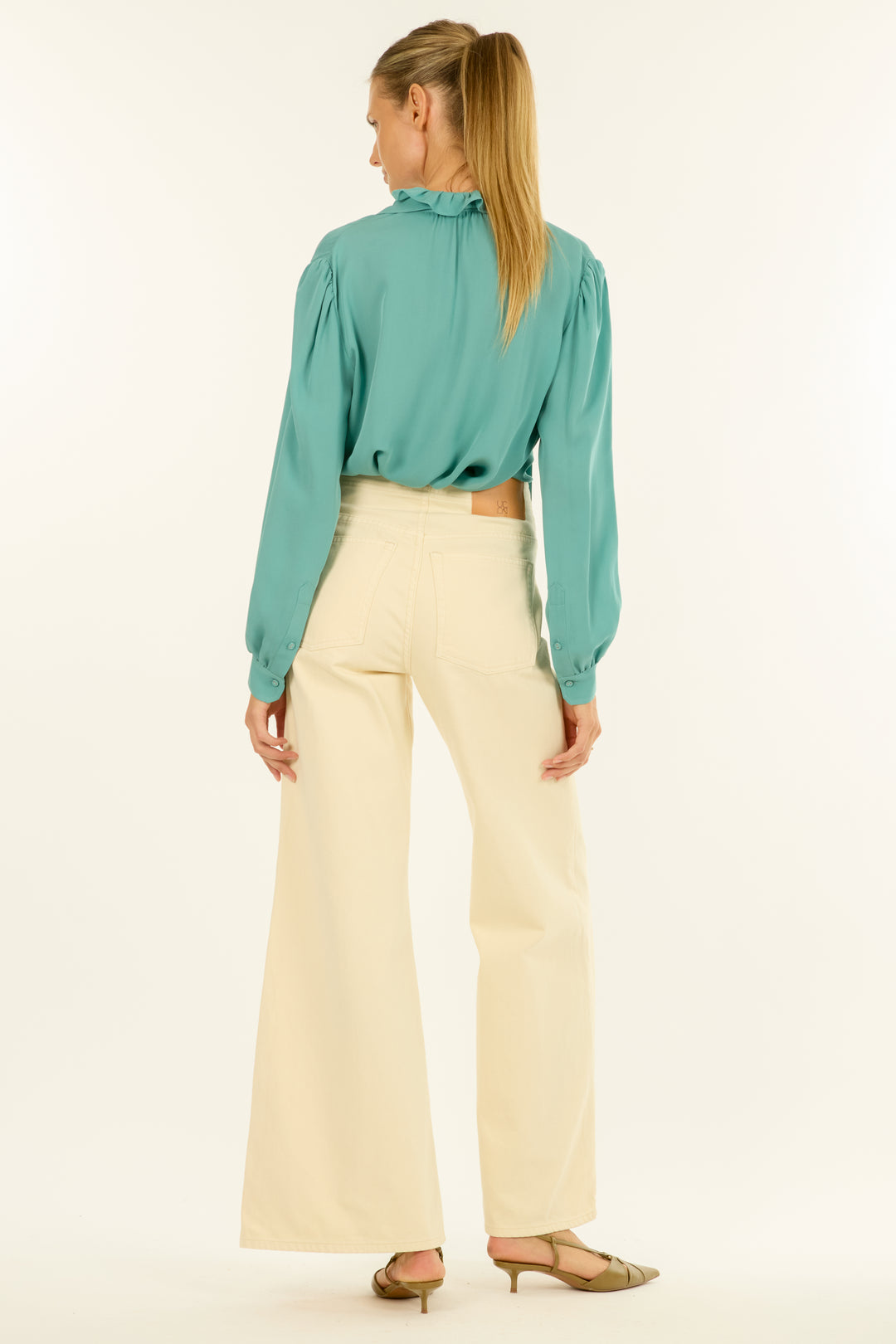 Maribelle Blouse - Silk Double Georgette