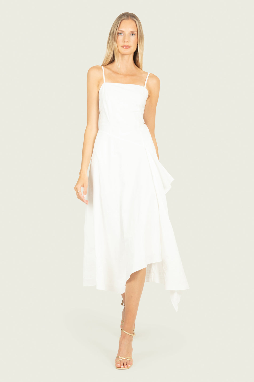 Rosetta Dress in White