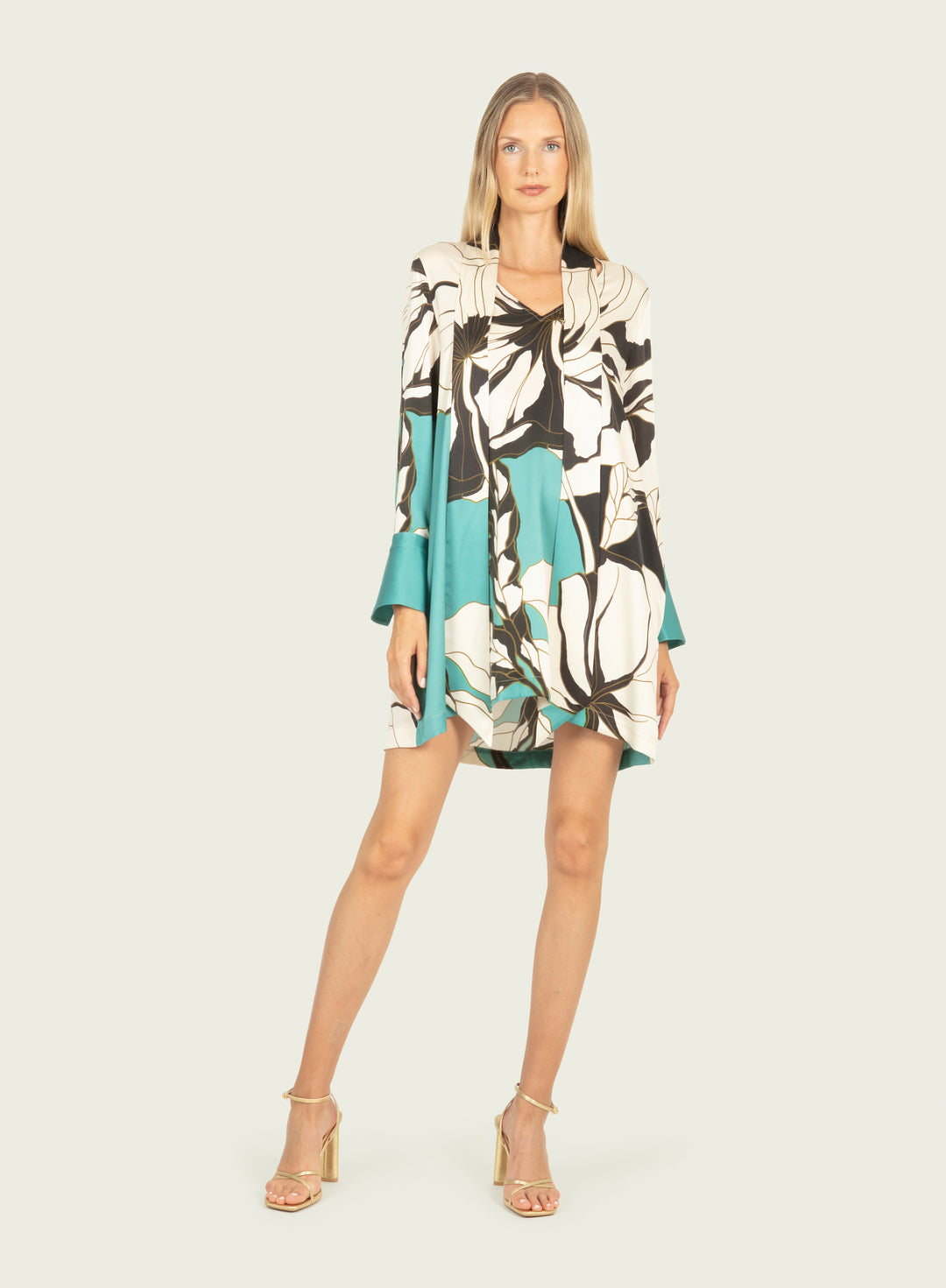 Nerissa Dress - 100% Sand Washed Silk