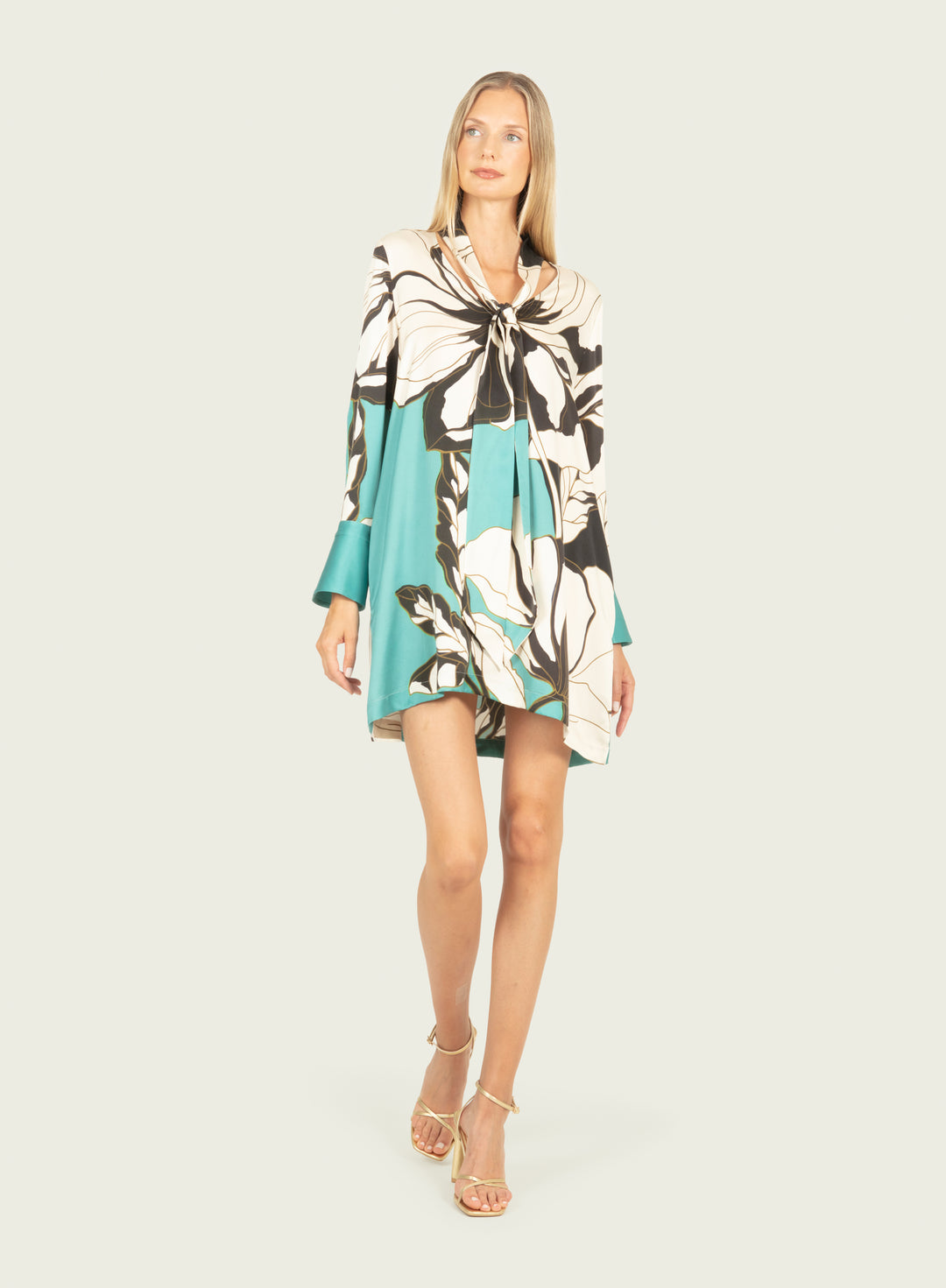 Nerissa Dress - 100% Sand Washed Silk