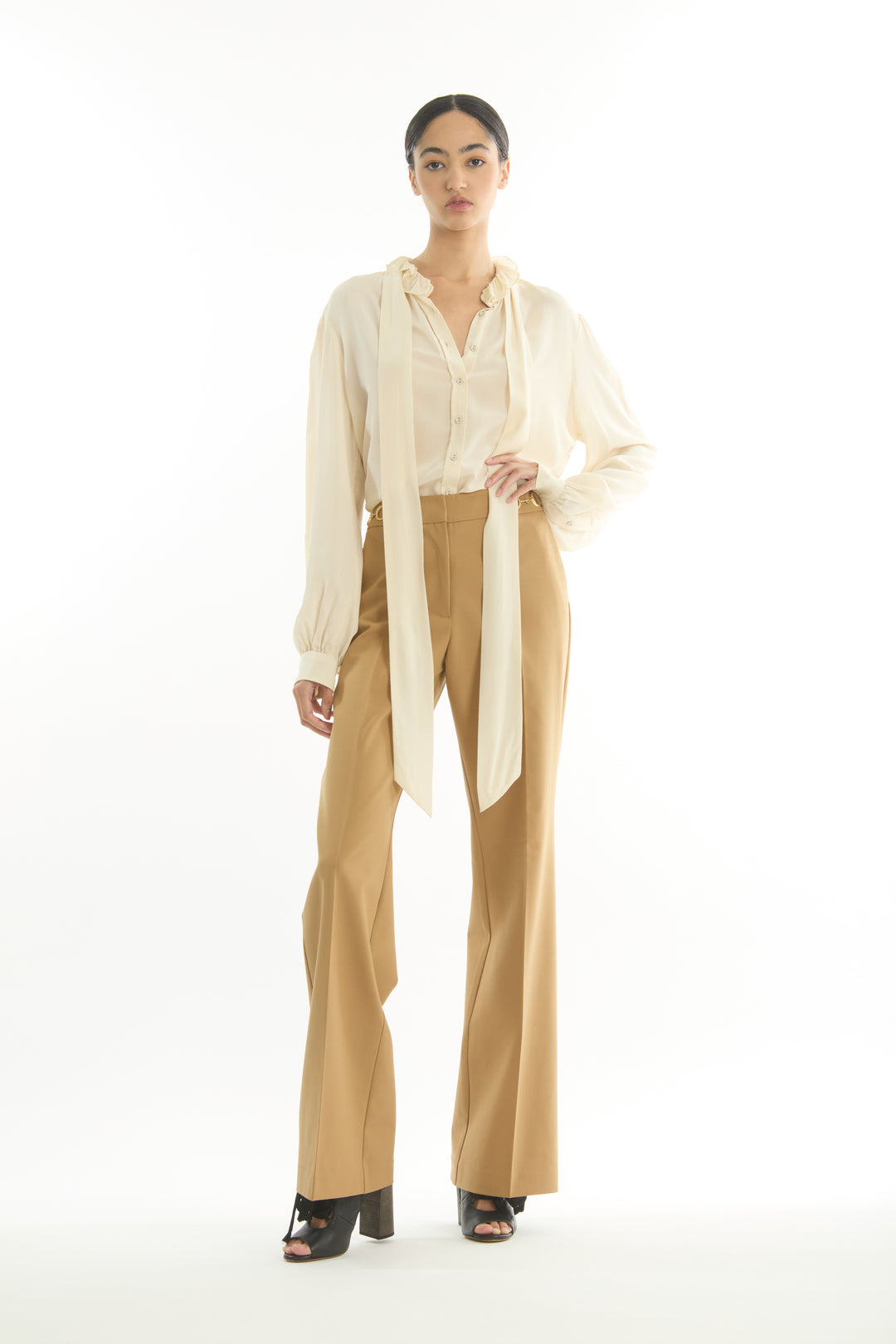 Maribelle Blouse - Silk Double Georgette