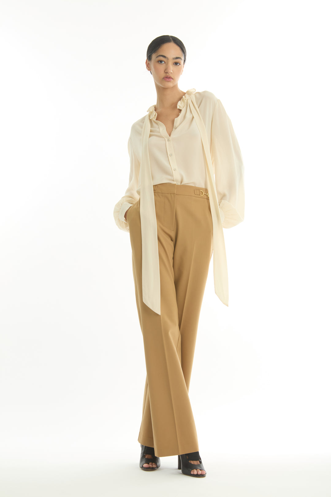 Maribelle Blouse - Silk Double Georgette