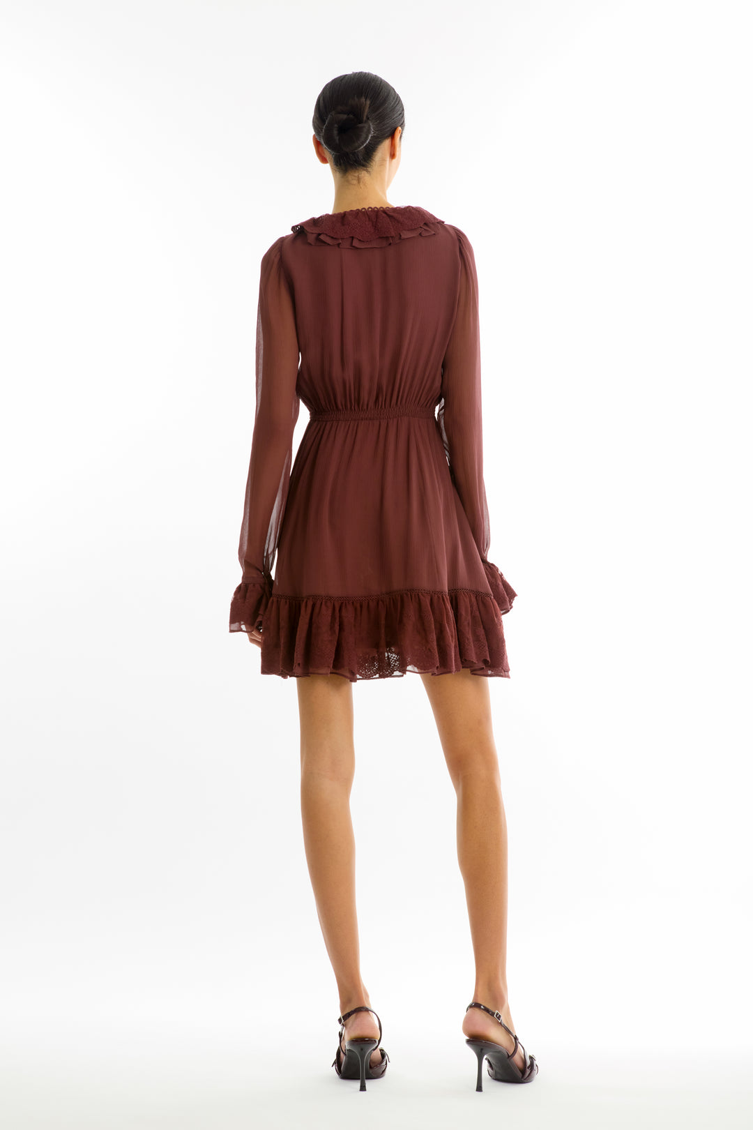 Poet Dress - 100% Organic Silk Chiffon