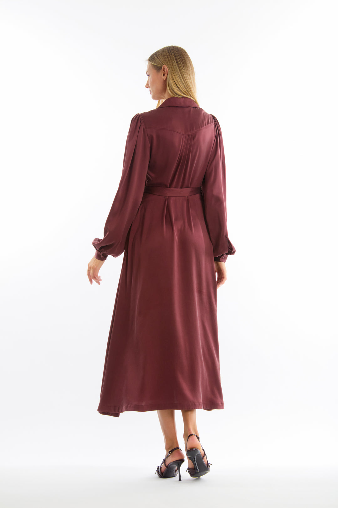 Polly Dress - 100% Organic Sand-Washed Silk