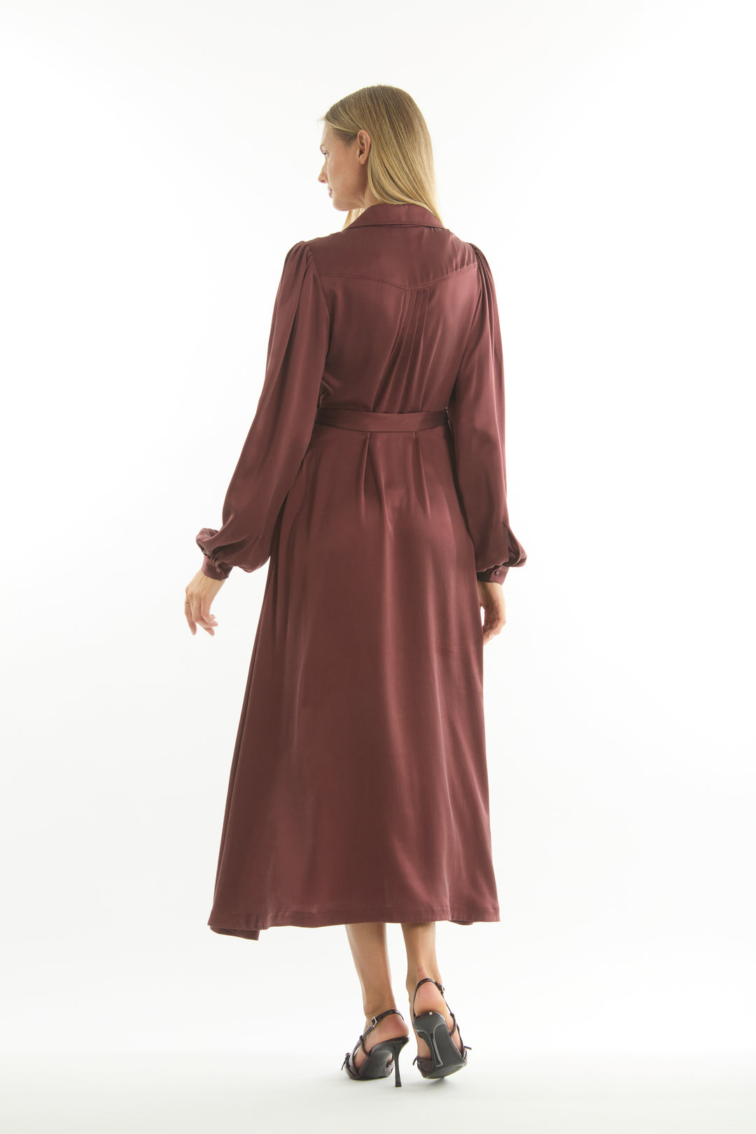 Polly Dress - 100% Organic Sand-Washed Silk