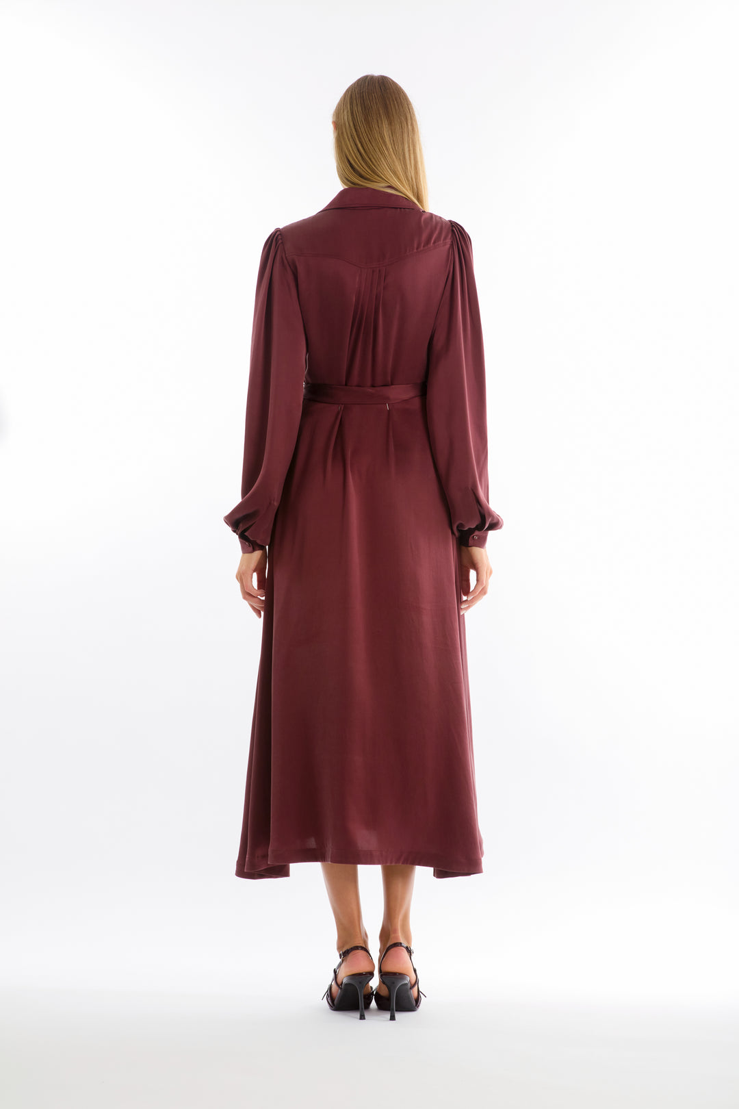 Polly Dress - 100% Organic Sand-Washed Silk