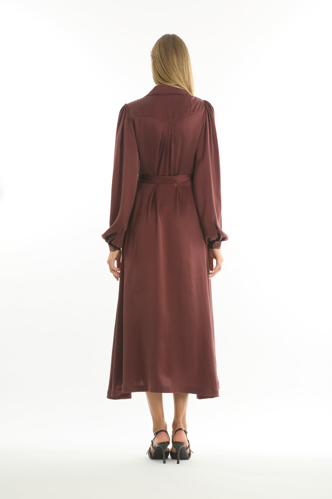 Polly Dress - 100% Organic Sand-Washed Silk