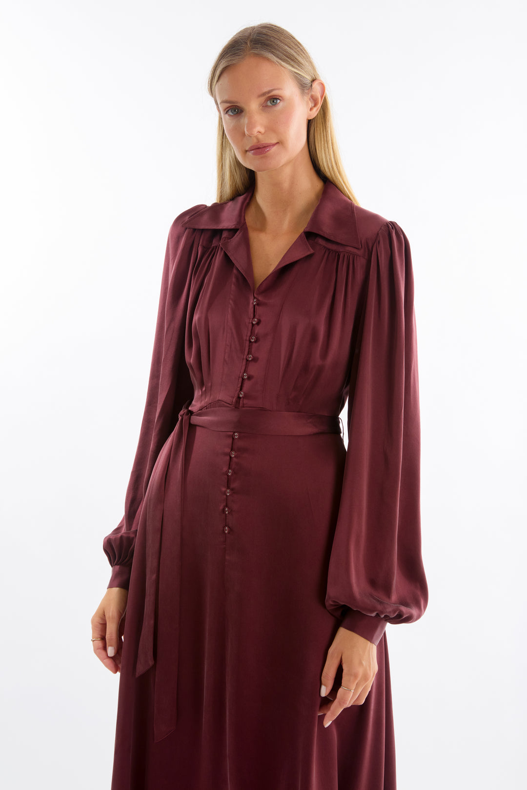 Polly Dress - 100% Organic Sand-Washed Silk