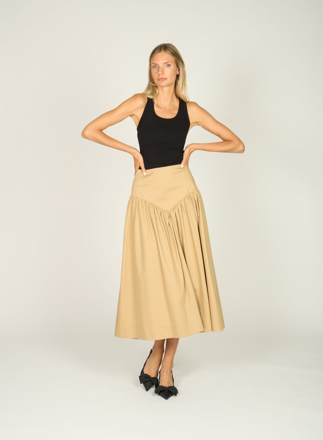 Elaya Skirt - Cotton Poplin