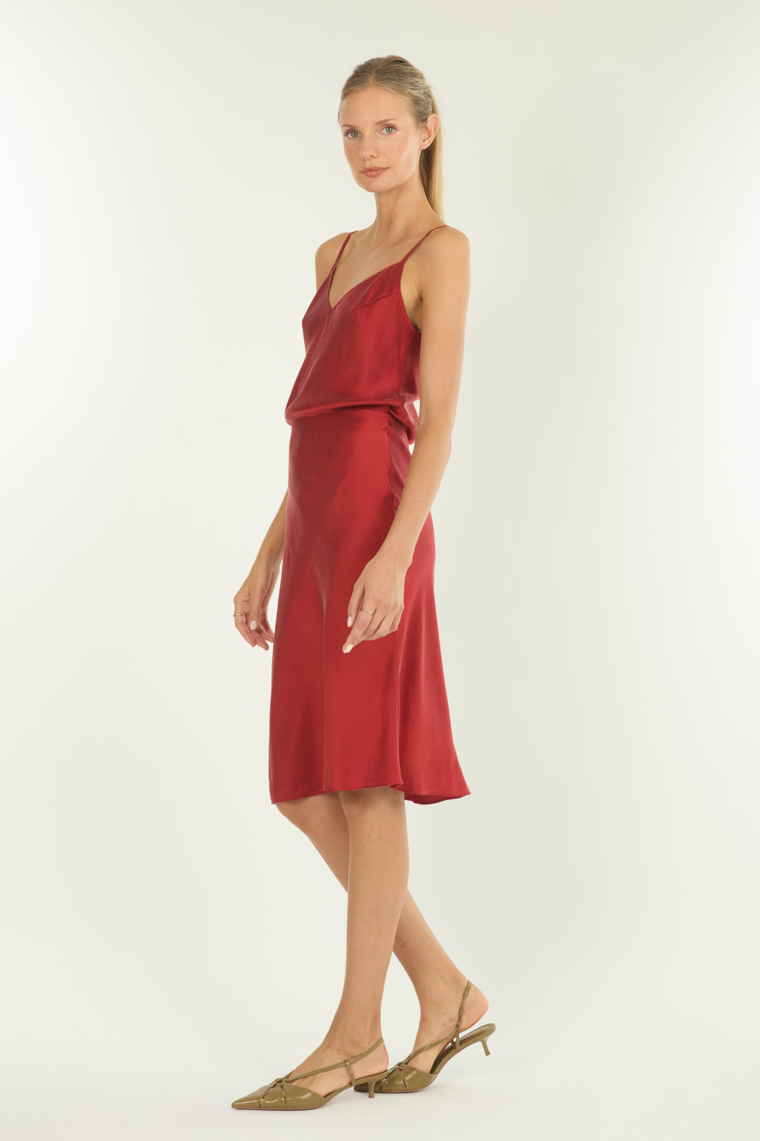 Adina Cami Top - 100% Organic Sand-Washed Silk