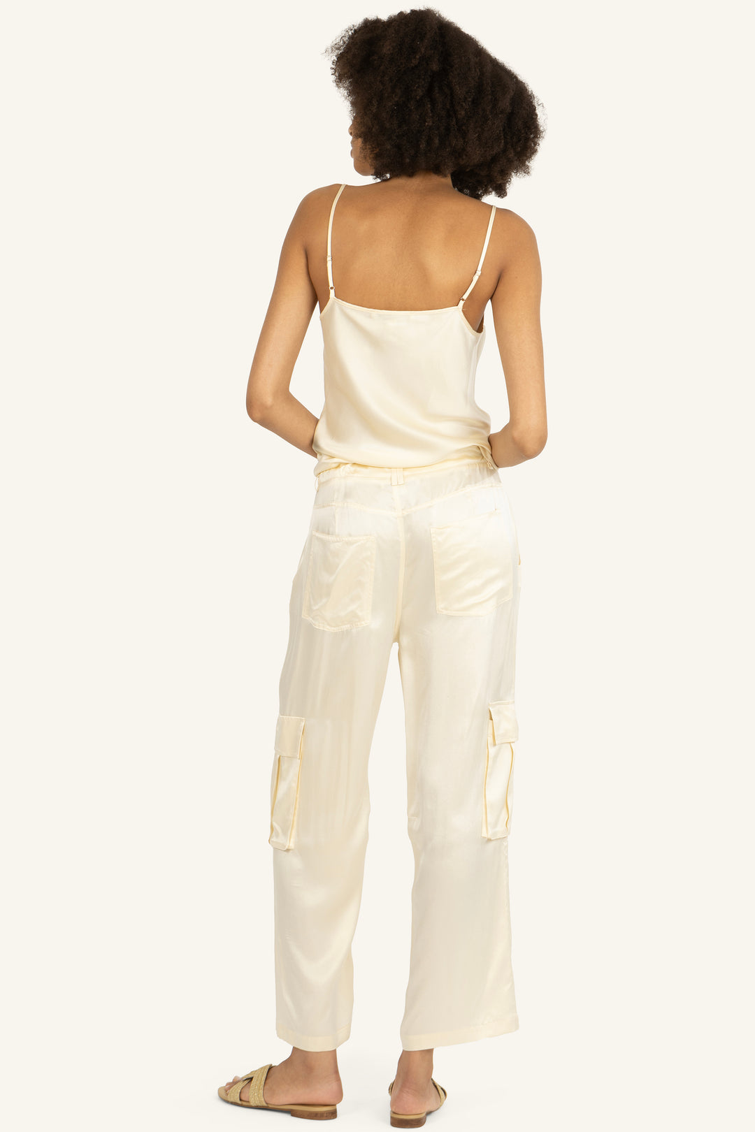 Lyla Pants - 100% Organic Sand-Washed Silk