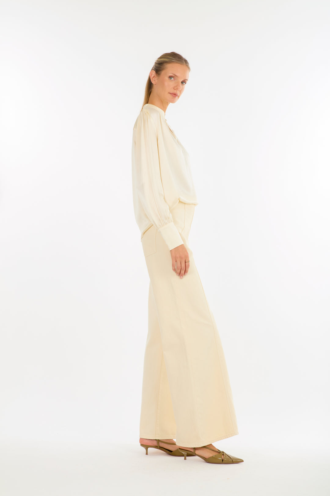 Arden Blouse - 100% Organic Sand-Washed Silk